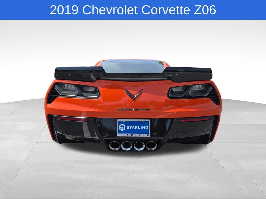 Used 2019 SEBRING ORANGE TINTCOAT Chevrolet Z06 2LZ image 8