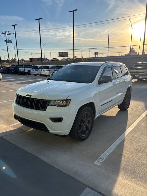 Used 2021 White Jeep Limited image 1