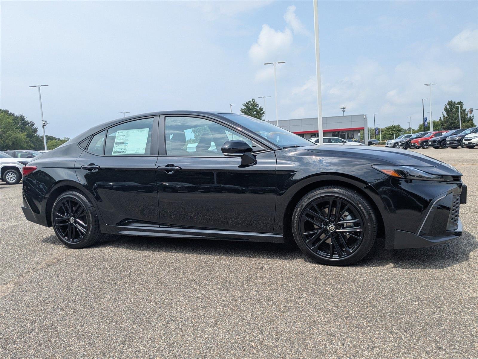 Used 2026 Midnight Black Metallic Toyota SE image 2