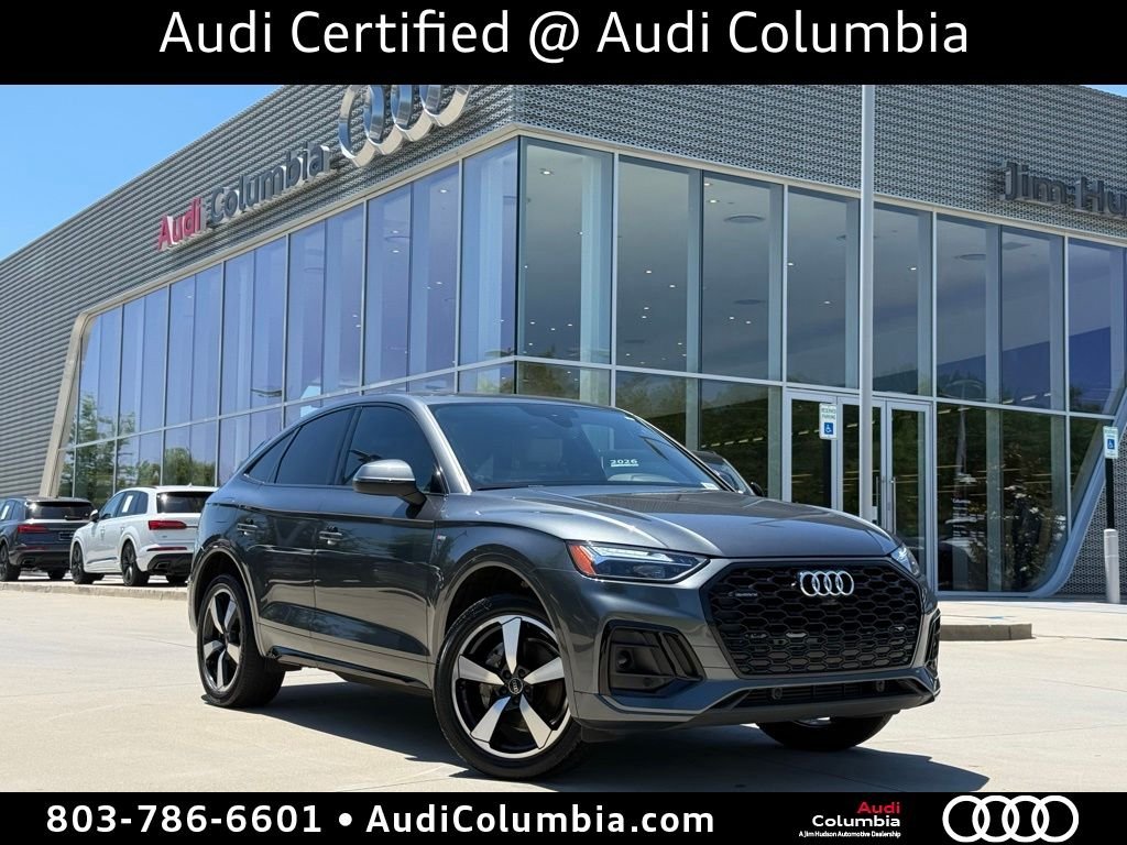 Certified Used 2023 Gray Audi 45 S line Premium Plus image 2