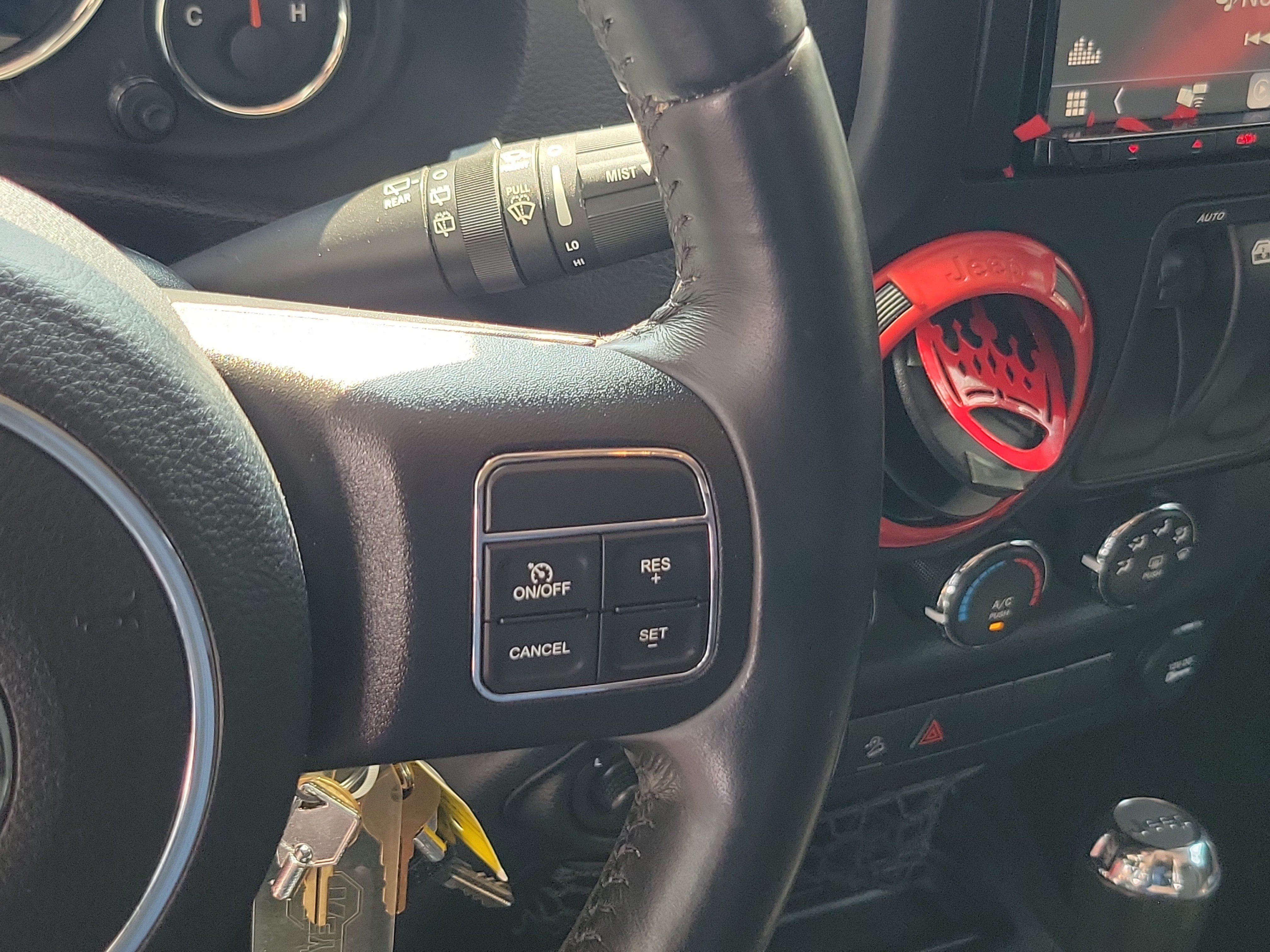 Used 2017 Firecracker Red Clearcoat Jeep Sport image 19