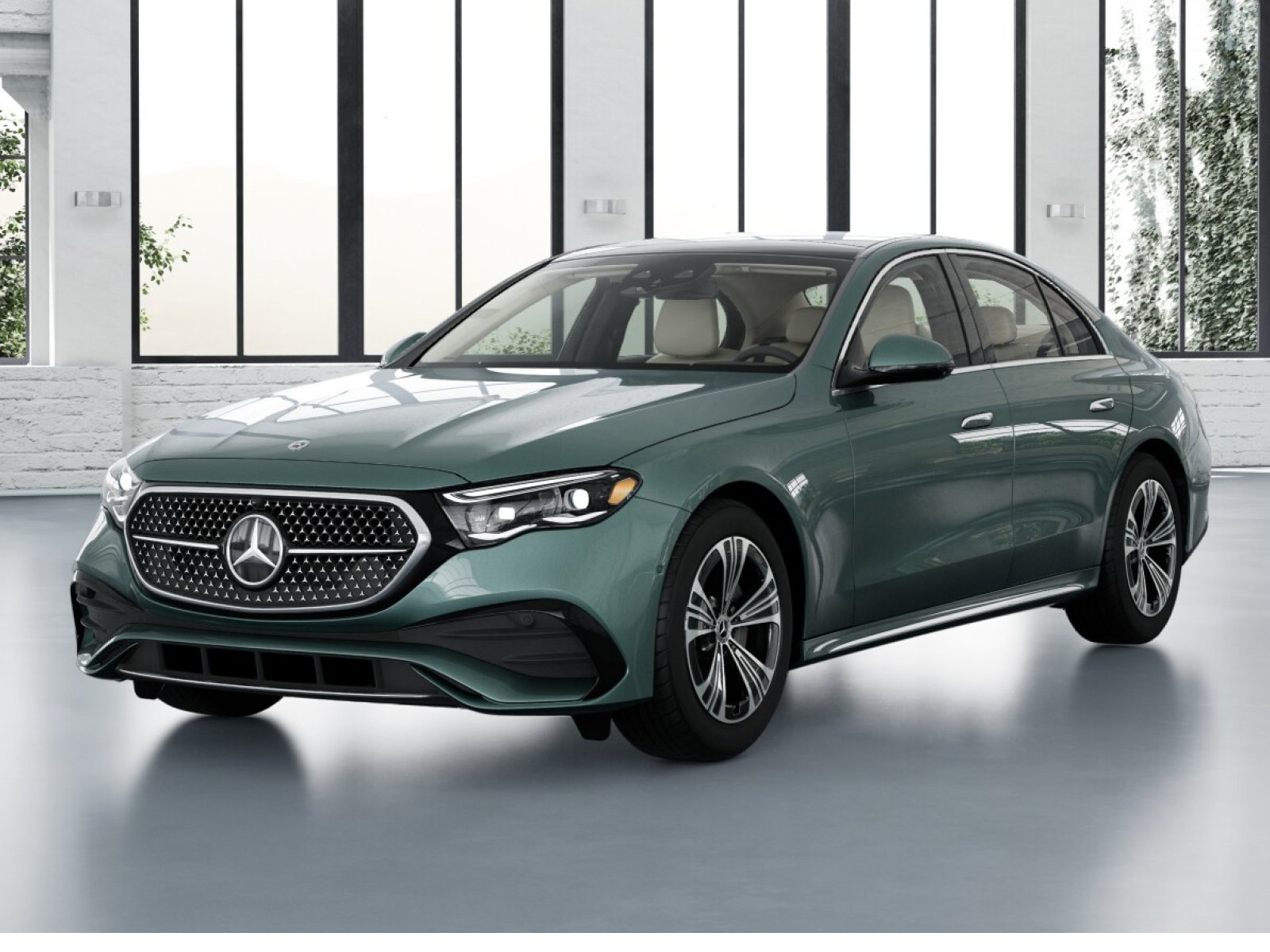 New 2027 Verde Silver Metallic Mercedes-Benz E 350 4MATIC® Sedan image 1