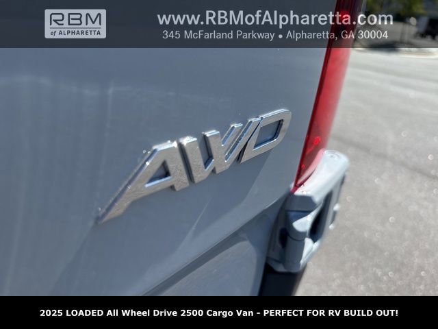New 2025 Silver Gray Mercedes-Benz 2500 High Roof All Wheel Drive with 144 Wheel Base image 11