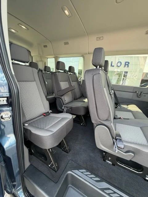 New 2026 Blue Metallic Ford Passenger Van XLT image 39