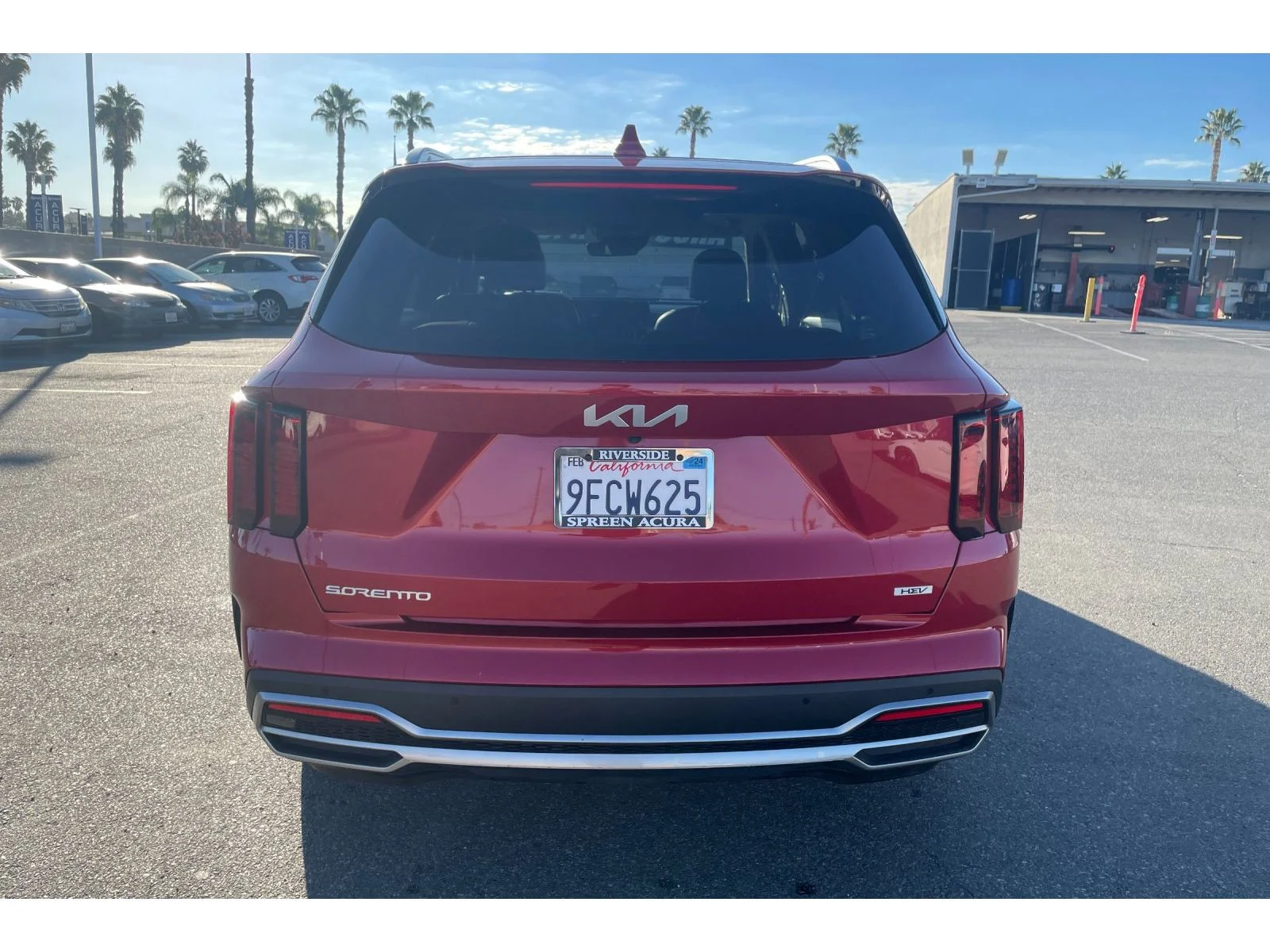 Used 2023 Runway Red Kia EX image 4
