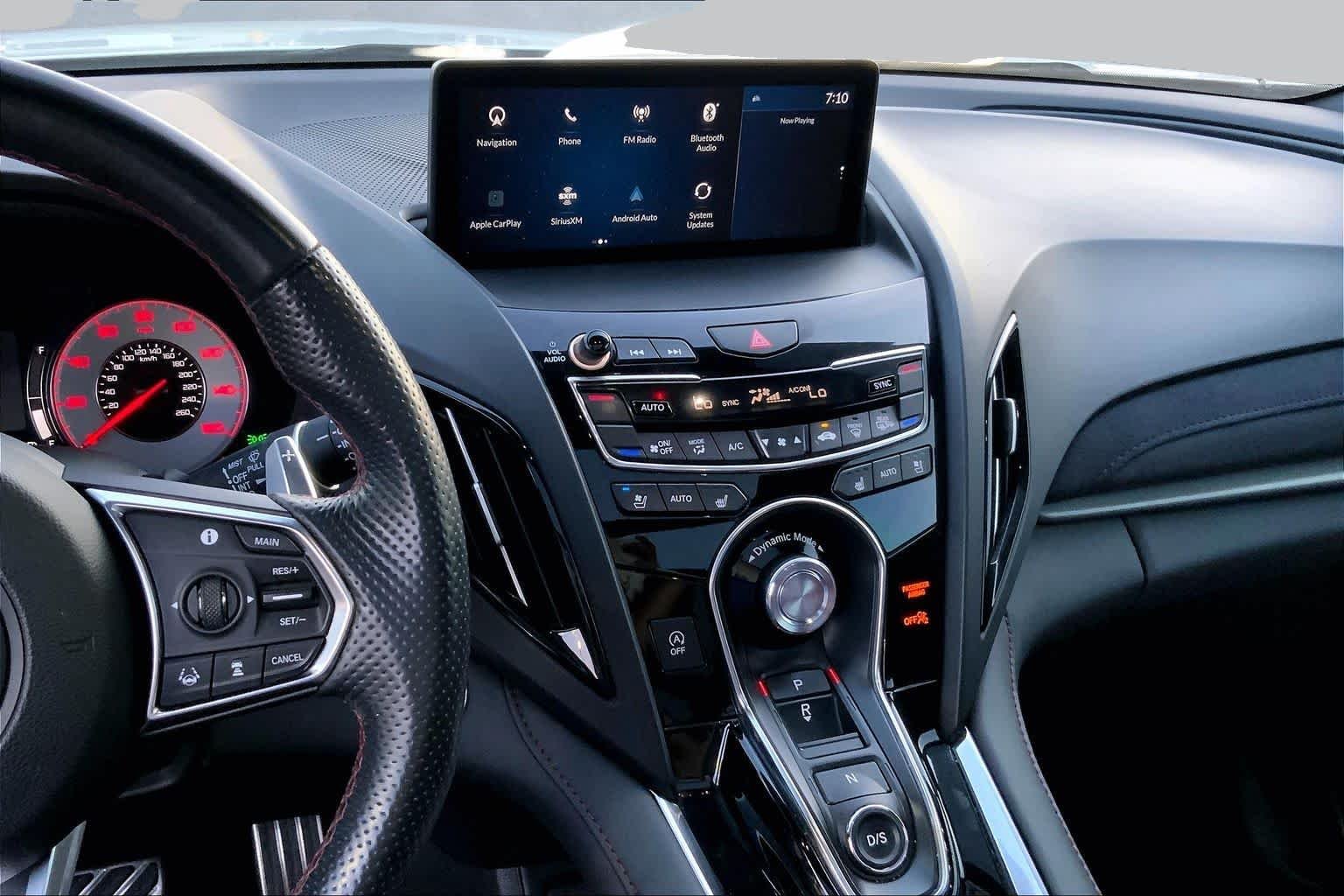Used 2021 Platinum White Pearl Acura w/A-Spec Package image 6