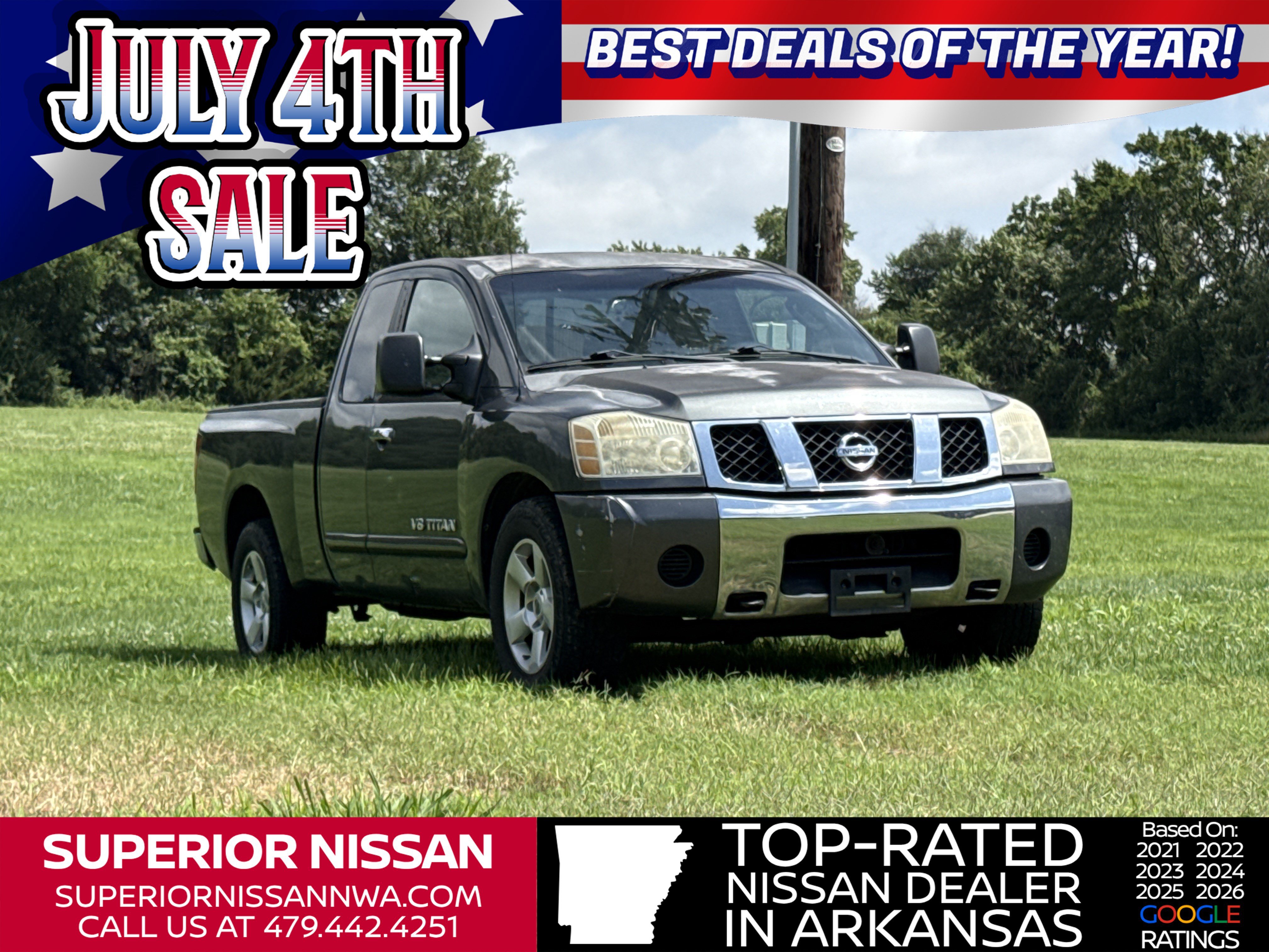 2007 Nissan Titan SE 4X2 King Cab FFV's photo