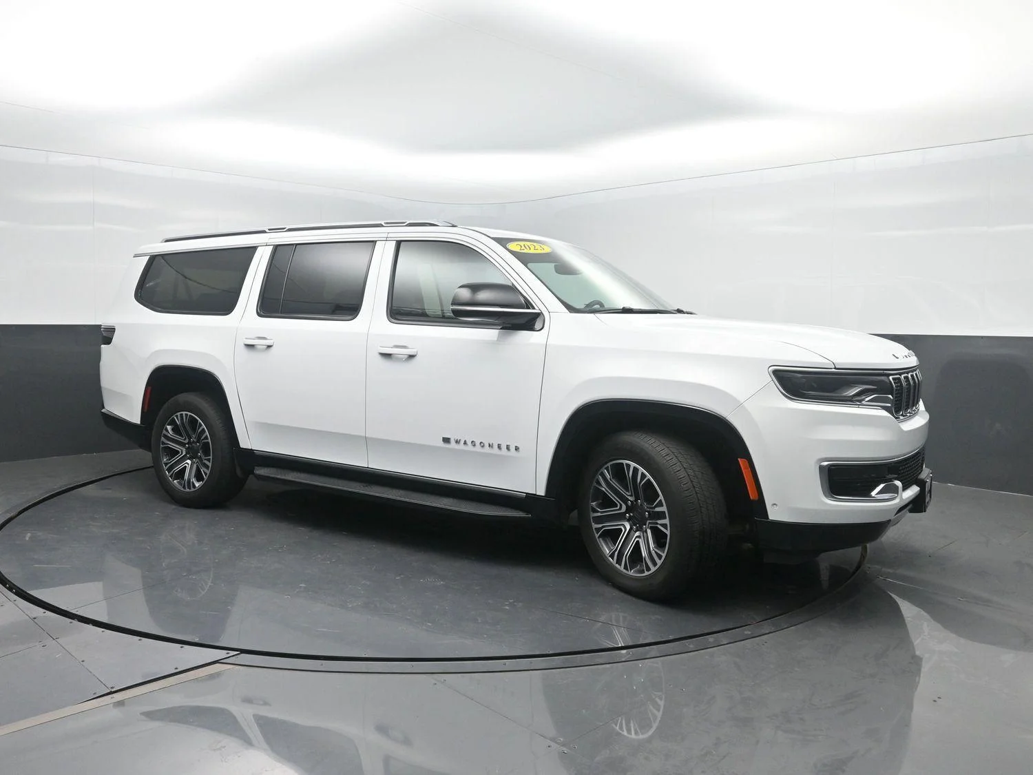 Used 2023 Bright White Clearcoat Jeep Series II image 4