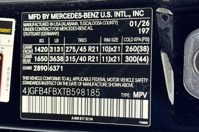 New 2026 Obsidian Black Metallic Mercedes-Benz GLE 350 image 60