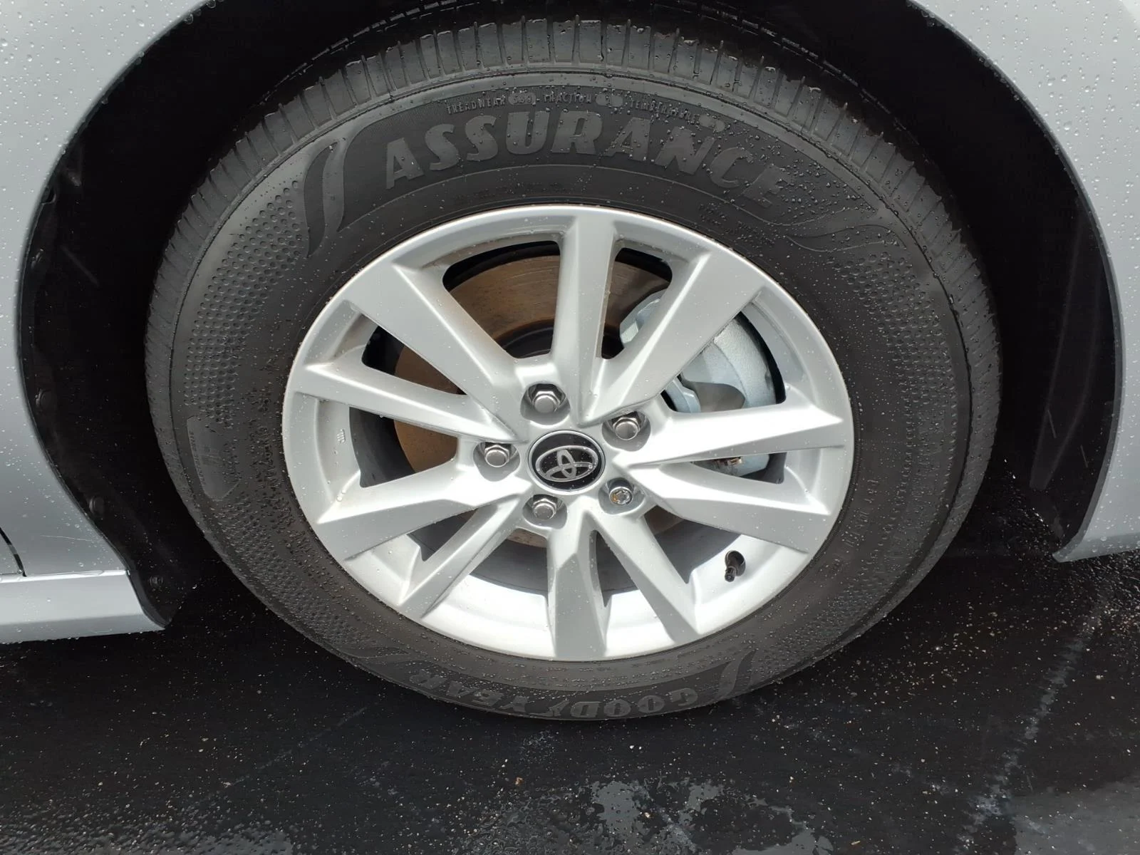 Used 2025 Celestial Silver Metallic Toyota LE image 12