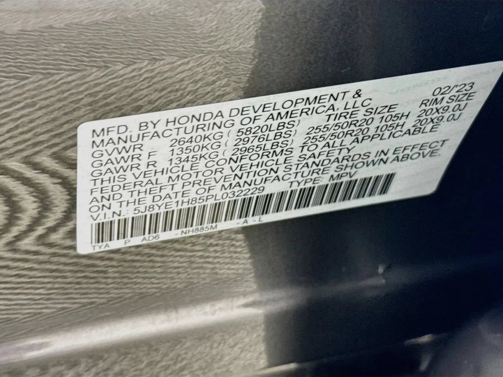 Certified Used 2023 Liquid Carbon Metallic Acura SH-AWD ADVANCE image 54