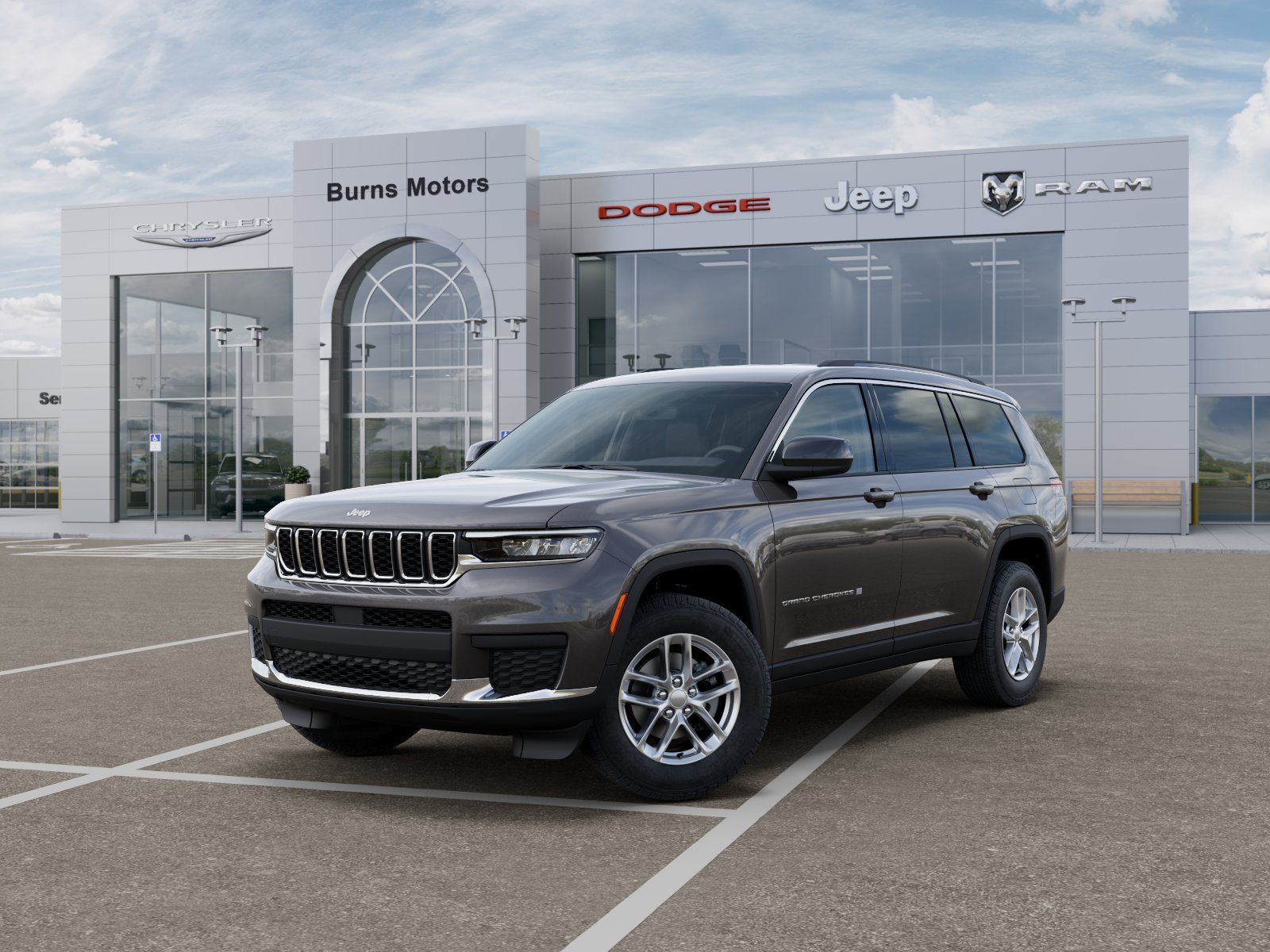 New 2026 Baltic Gray Metallic Clear-Coat Exterior Paint Jeep Laredo image 27