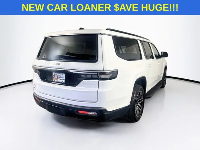 New 2026 Bright White Clear-Coat Exterior Paint Jeep Grand Wagoneer image 7