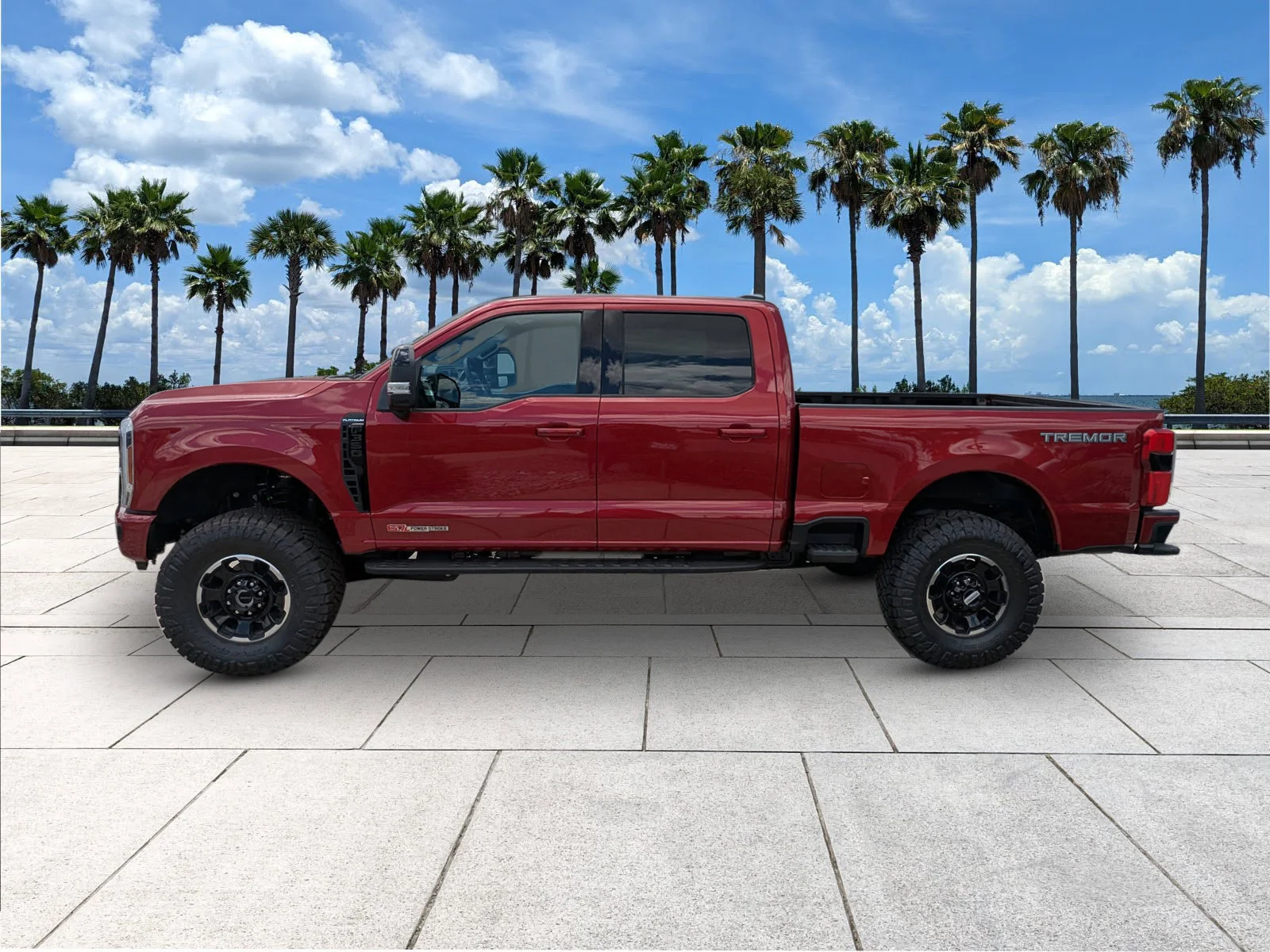 New 2026 Ruby Red Metallic Tinted Clearcoat Ford F-350® Platinum® image 6