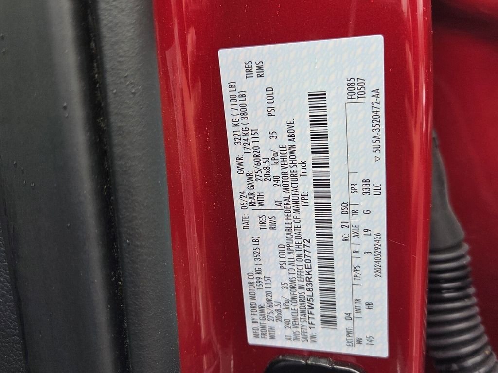 Used 2024 Red Ford Lariat image 16