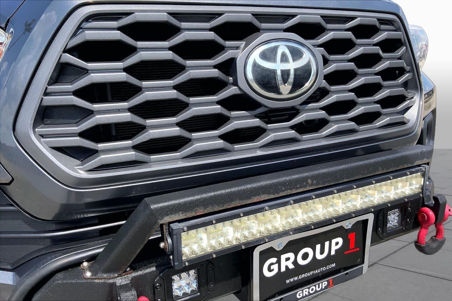 Used 2020 Magnetic Gray Metallic Toyota TRD Sport image 29