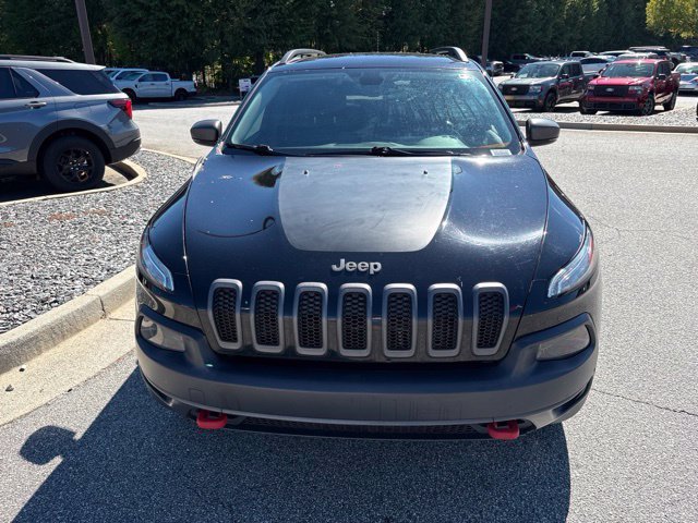 Used 2018 Diamond Black Jeep Trailhawk image 3