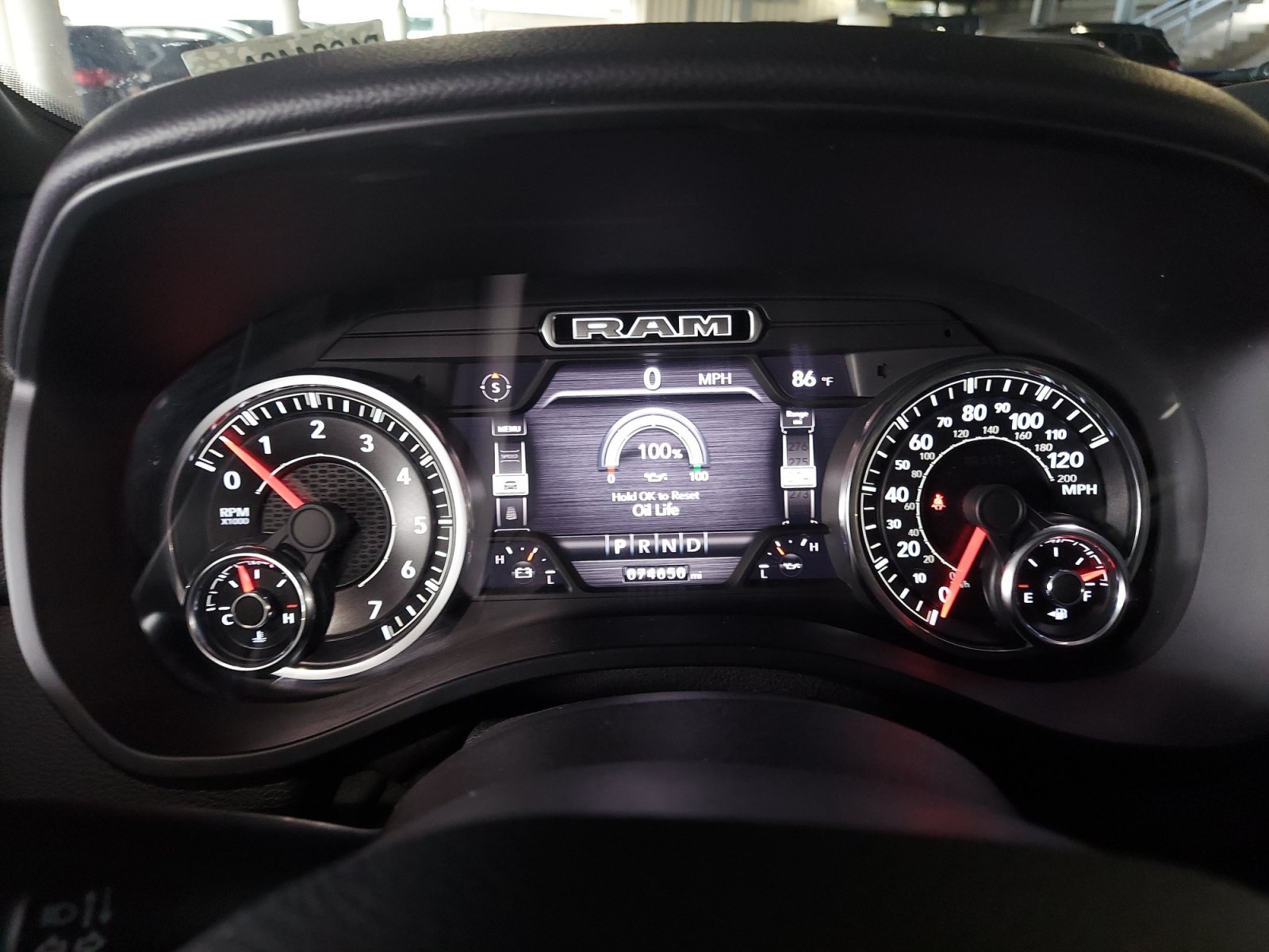 Used 2021 Hydro Blue Pearlcoat Ram Big Horn image 19