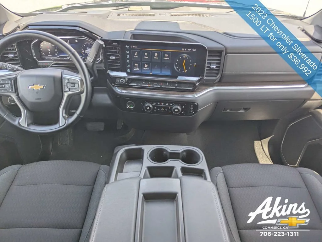 Used 2023 STERLING GRAY METALLIC Chevrolet LT image 14