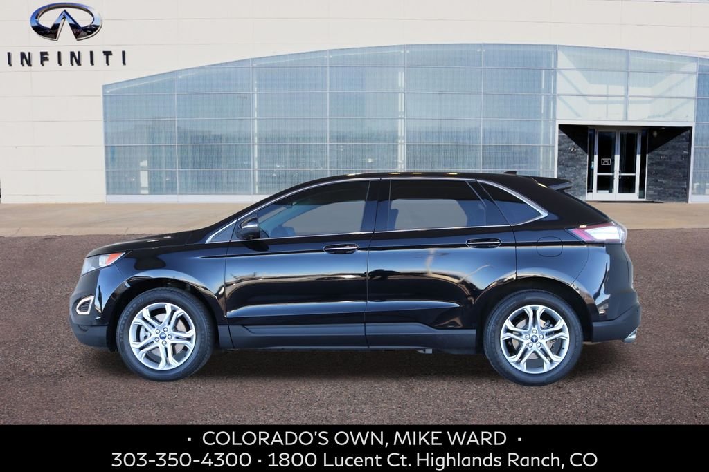 Used 2017 Ford Edge Titanium with VIN 2FMPK4K9XHBB57813 for sale in Highlands Ranch, CO