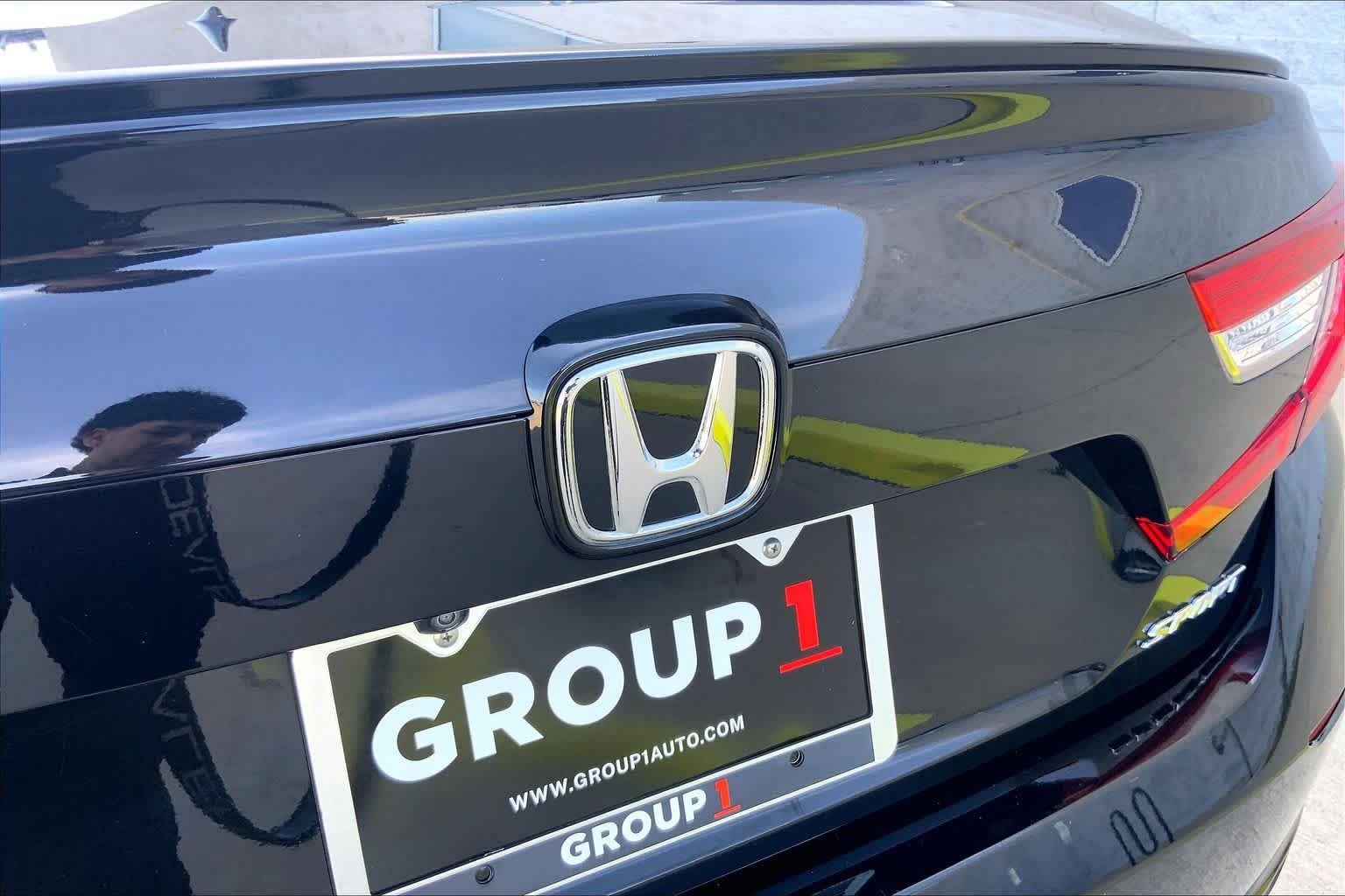 Used 2019 Crystal Black Pearl Honda Sport 1.5T image 10