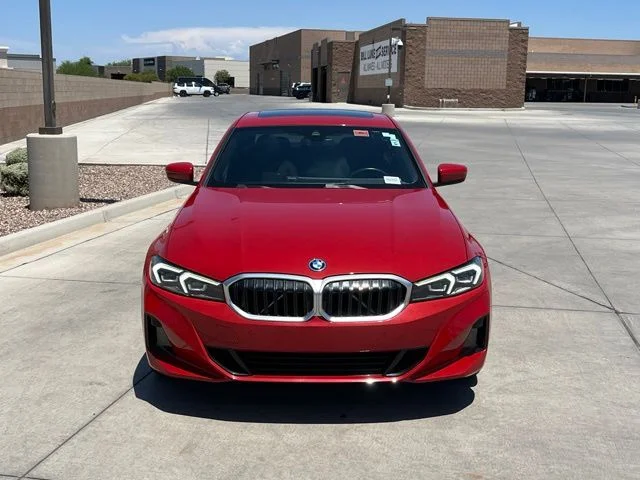 Certified Used 2023 Red BMW 330e iPerformance image 3