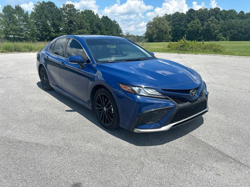 Used 2024 Blue Toyota XSE image 6