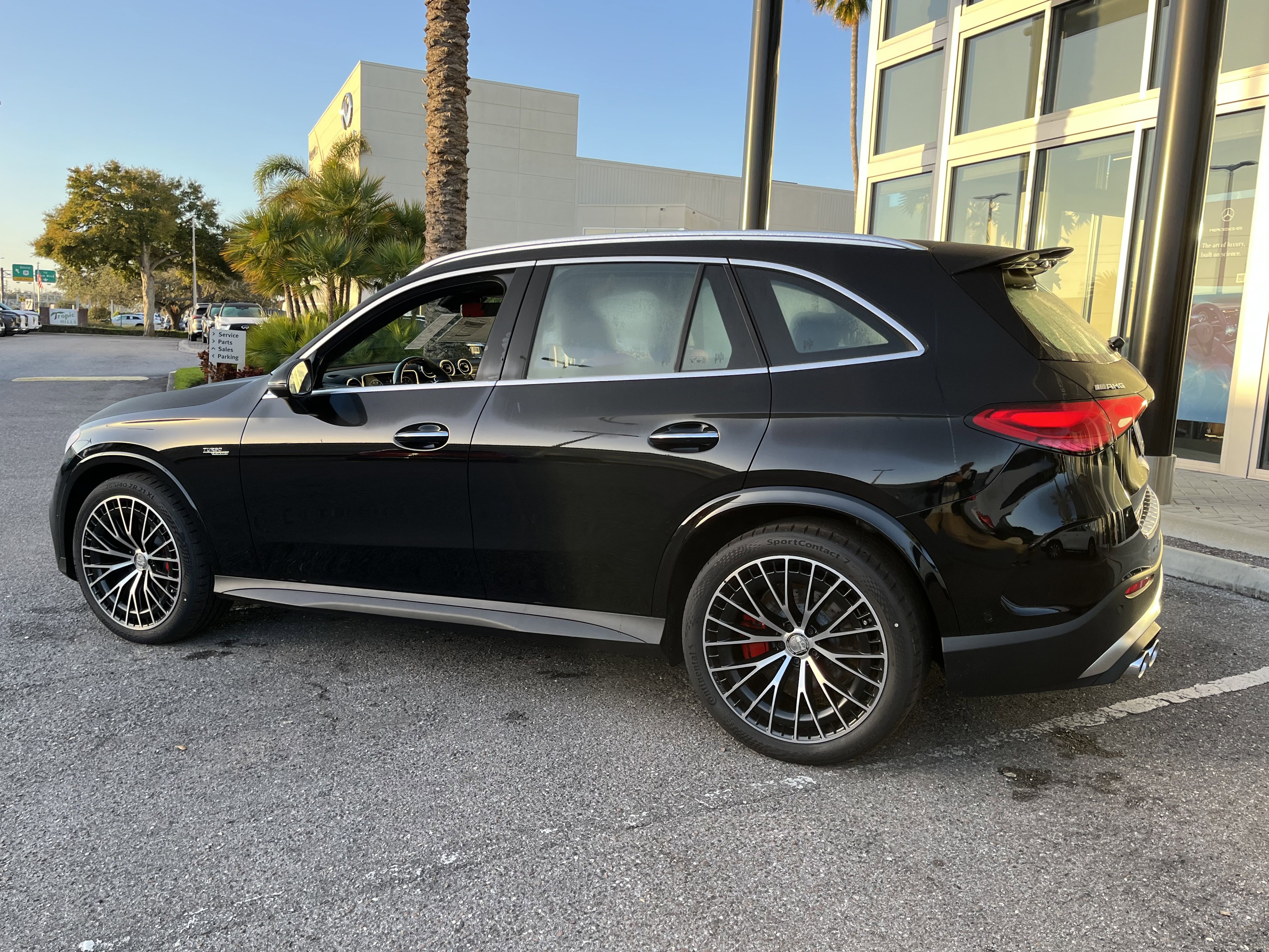 New 2026 Obsidian Black Metallic Mercedes-Benz AMG® GLC 43 image 4
