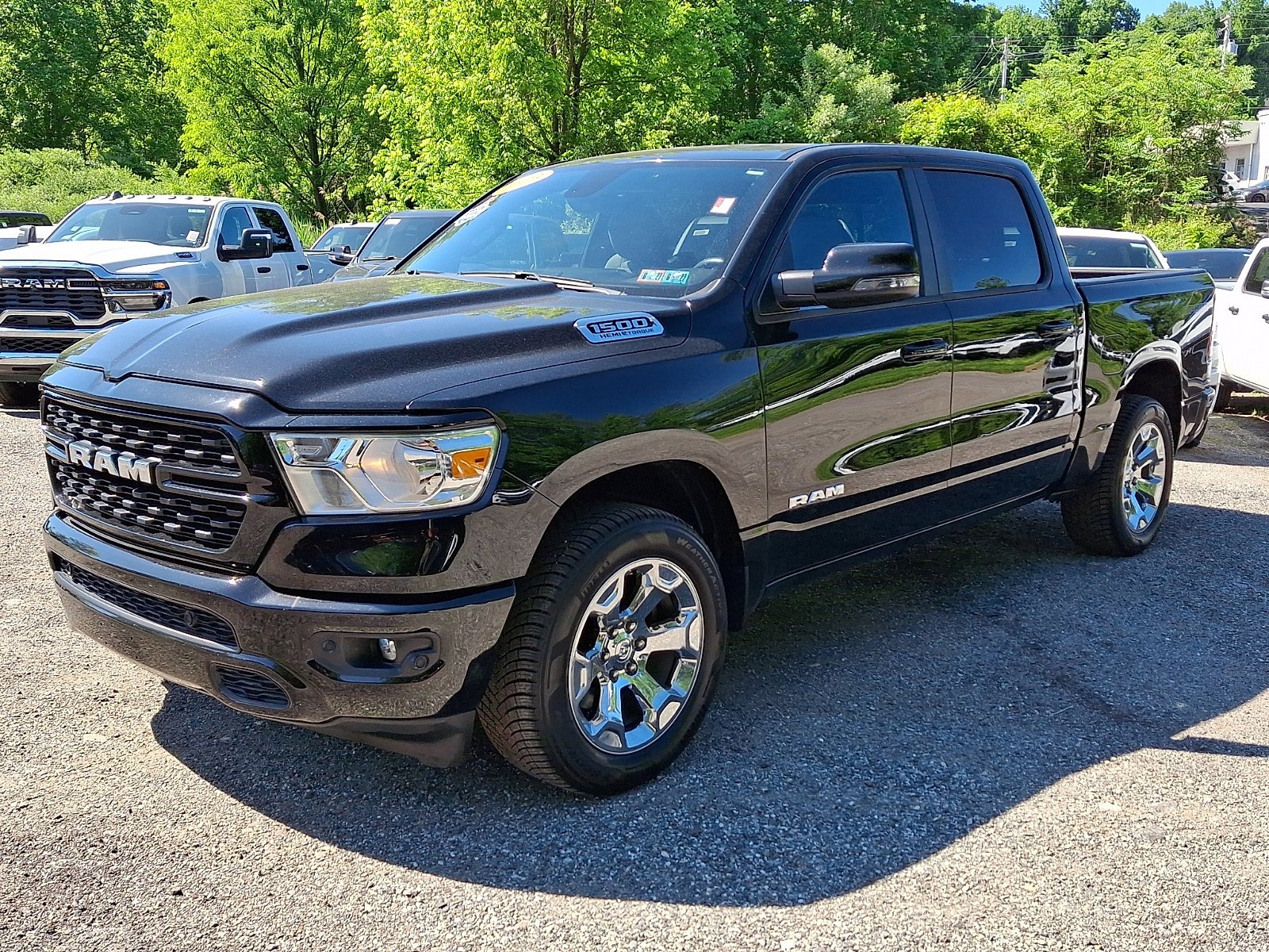 Certified Used 2023 Diamond Black Crystal Pearlcoat Ram Big Horn image 3