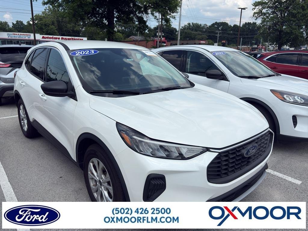 Used 2023 Star White Metallic Tri-Coat Ford Active image 1