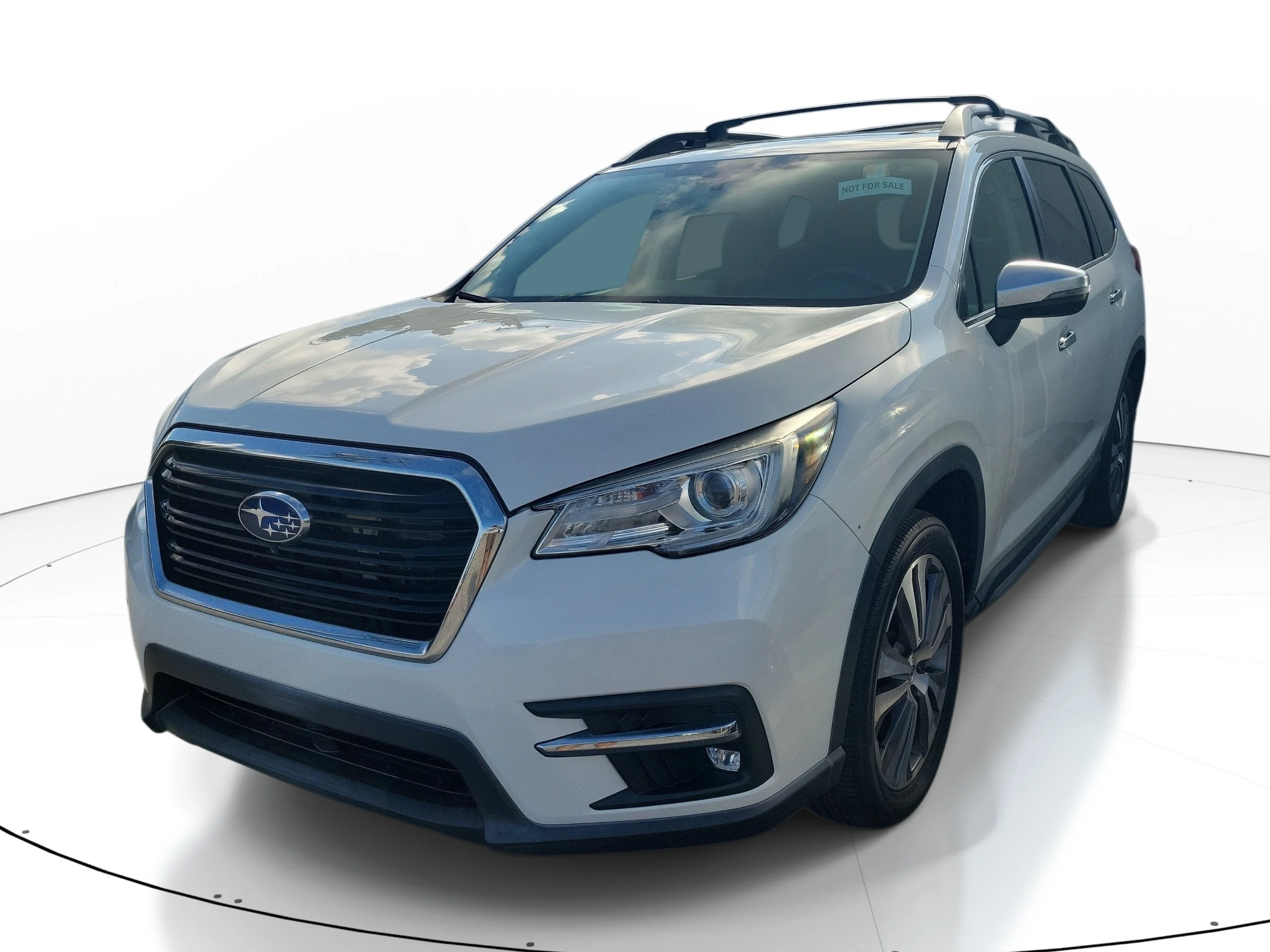 Used 2020 Crystal White Pearl Subaru Touring image 3