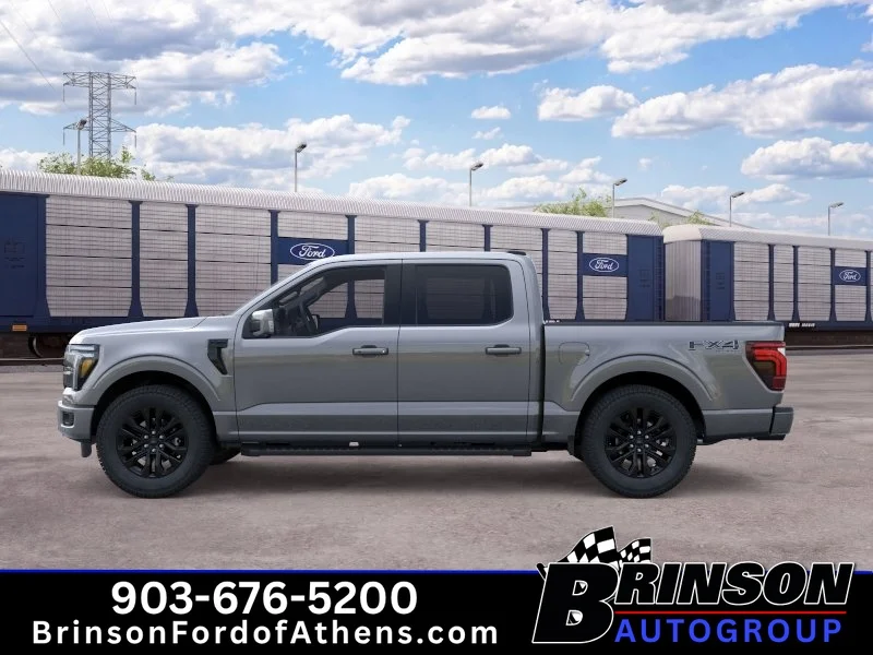 New 2026 Carbonized Gray Metallic Ford LARIAT image 3