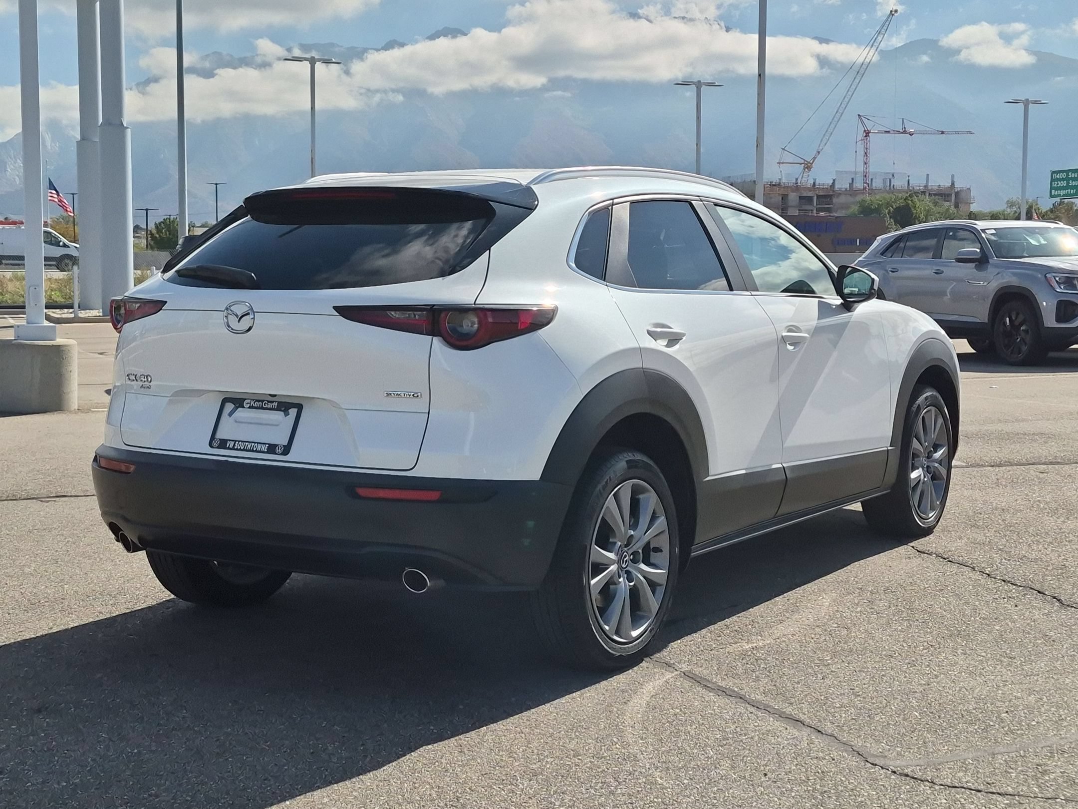 Used 2025 Snowflake White Pearl Mica Mazda 2.5 S Preferred Package image 3