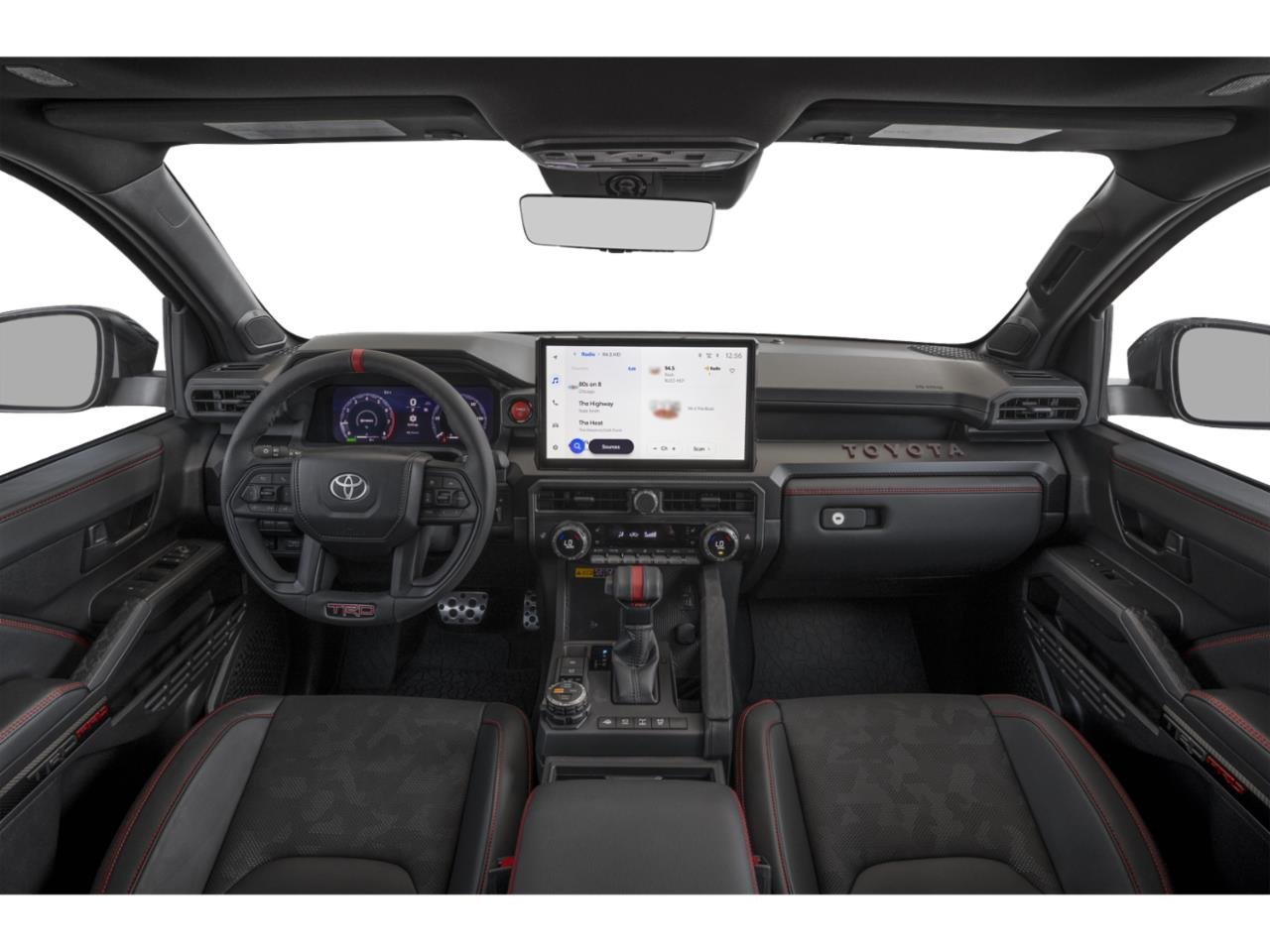 New 2026 Ice Cap with Black roof Toyota TRD Pro image 3