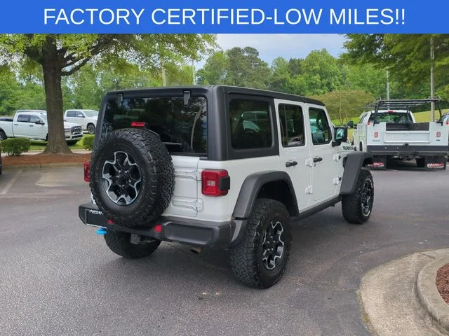 Used 2023 White Jeep Rubicon 4xe image 5
