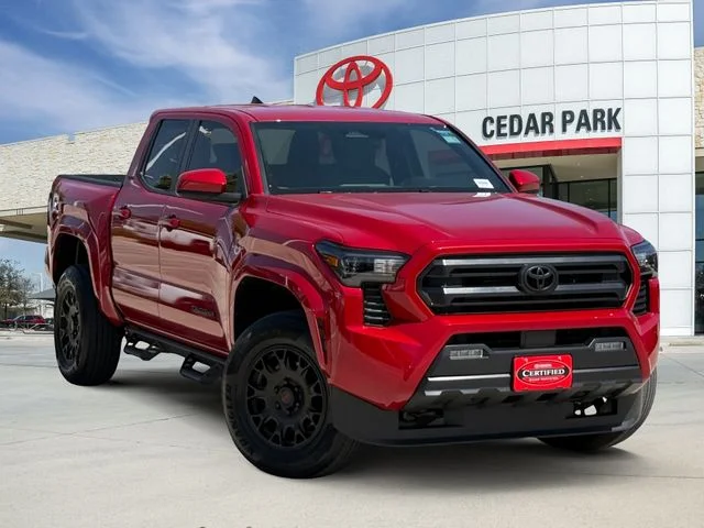 Certified Used 2025 SUPERSONIC RED Toyota SR5 image 1