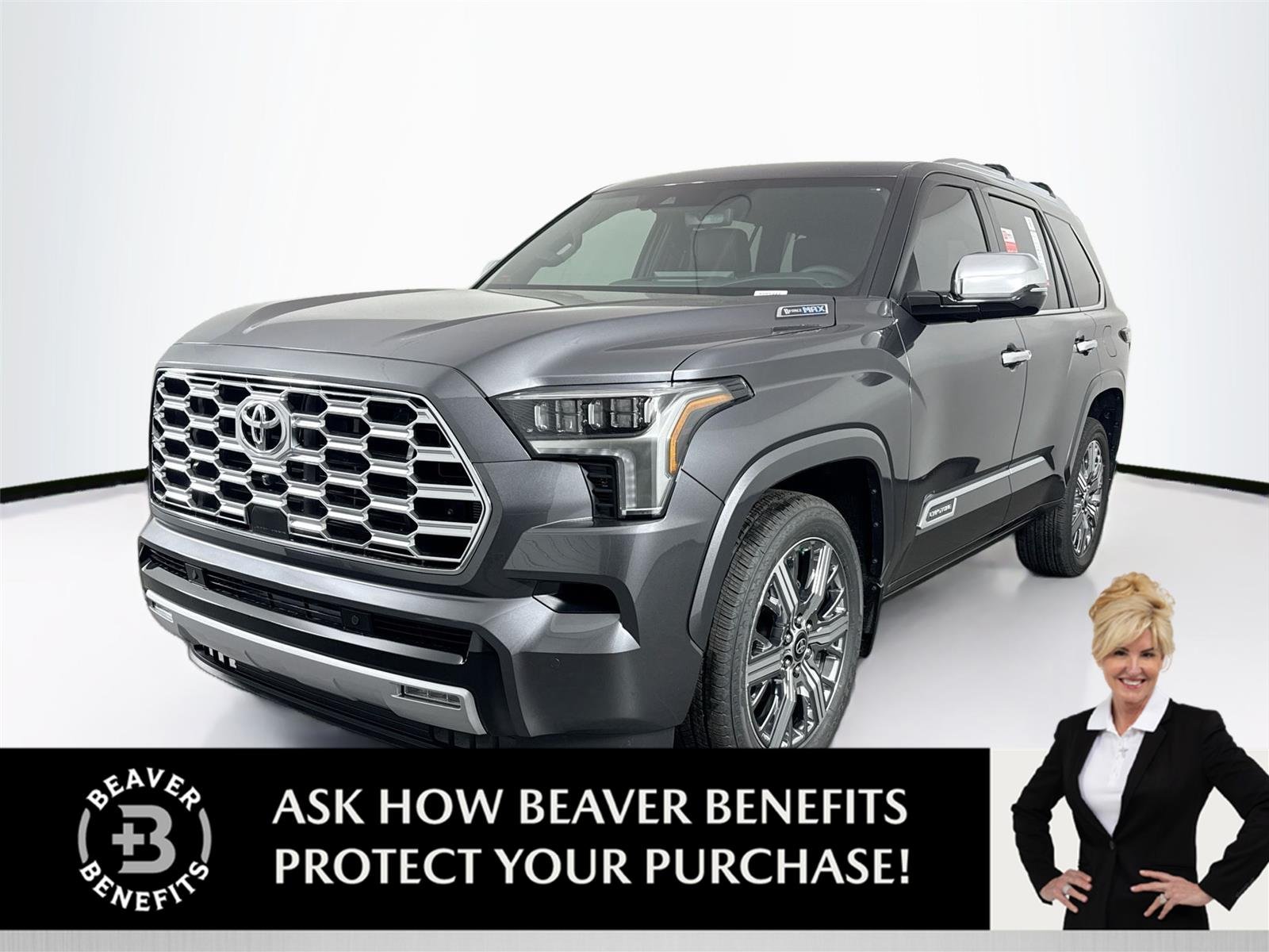 Magnetic Gray Metallic 2026 Toyota Sequoia SUV / Crossover Four-Wheel Drive