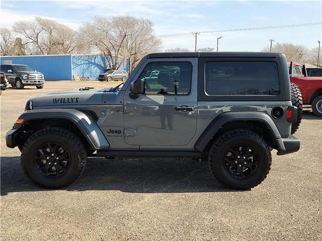 Used 2023 Granite Crystal Metallic Clearcoat Jeep Willys Sport 4x4 image 2