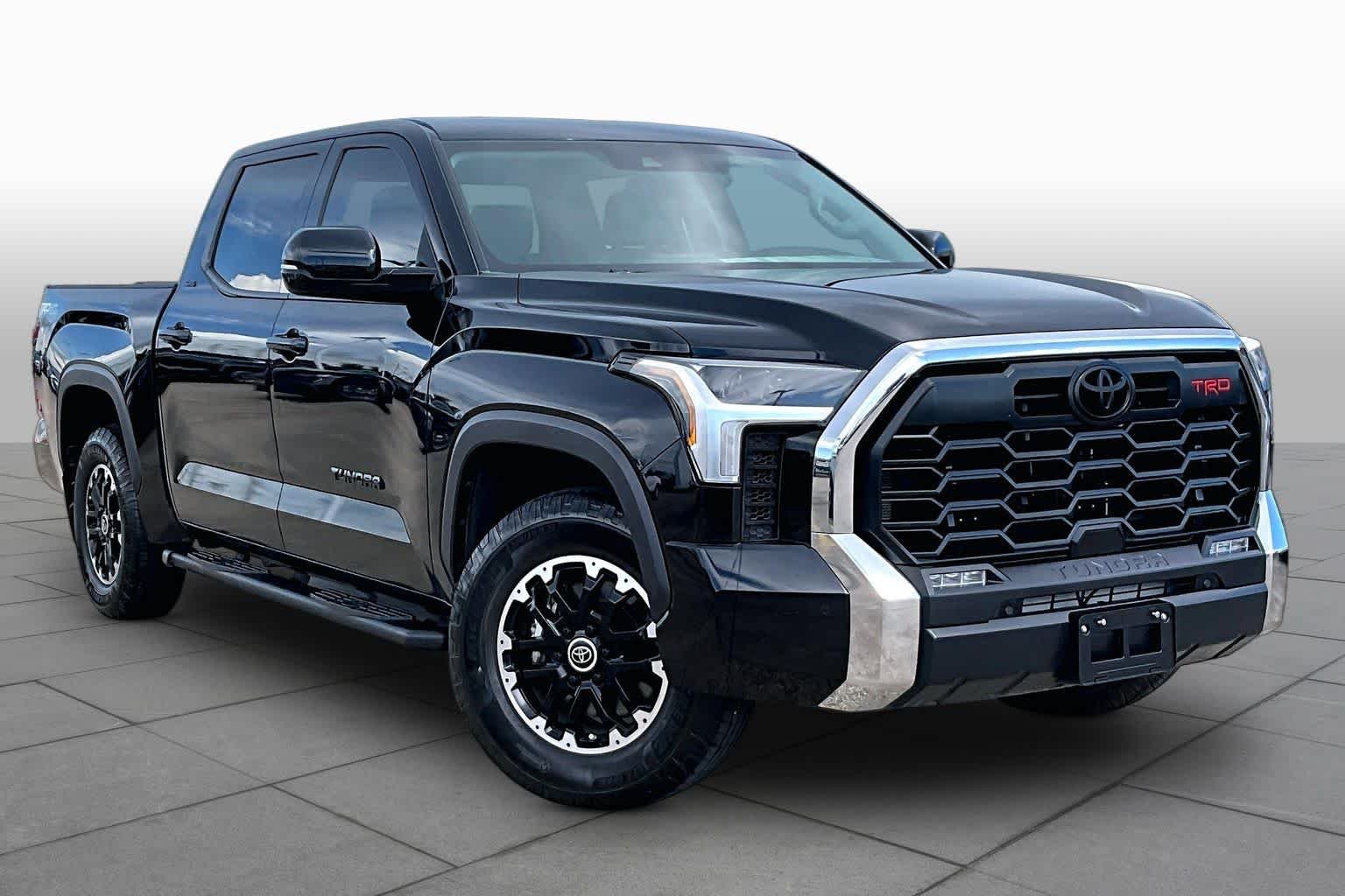 Used 2024 Midnight Black Metallic Toyota SR5 image 3