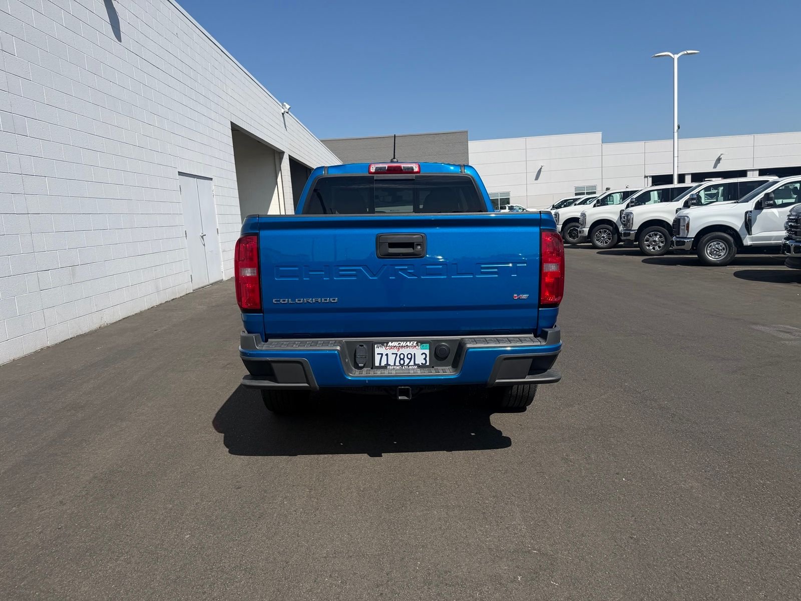 Used 2022 Blue Chevrolet LT image 4