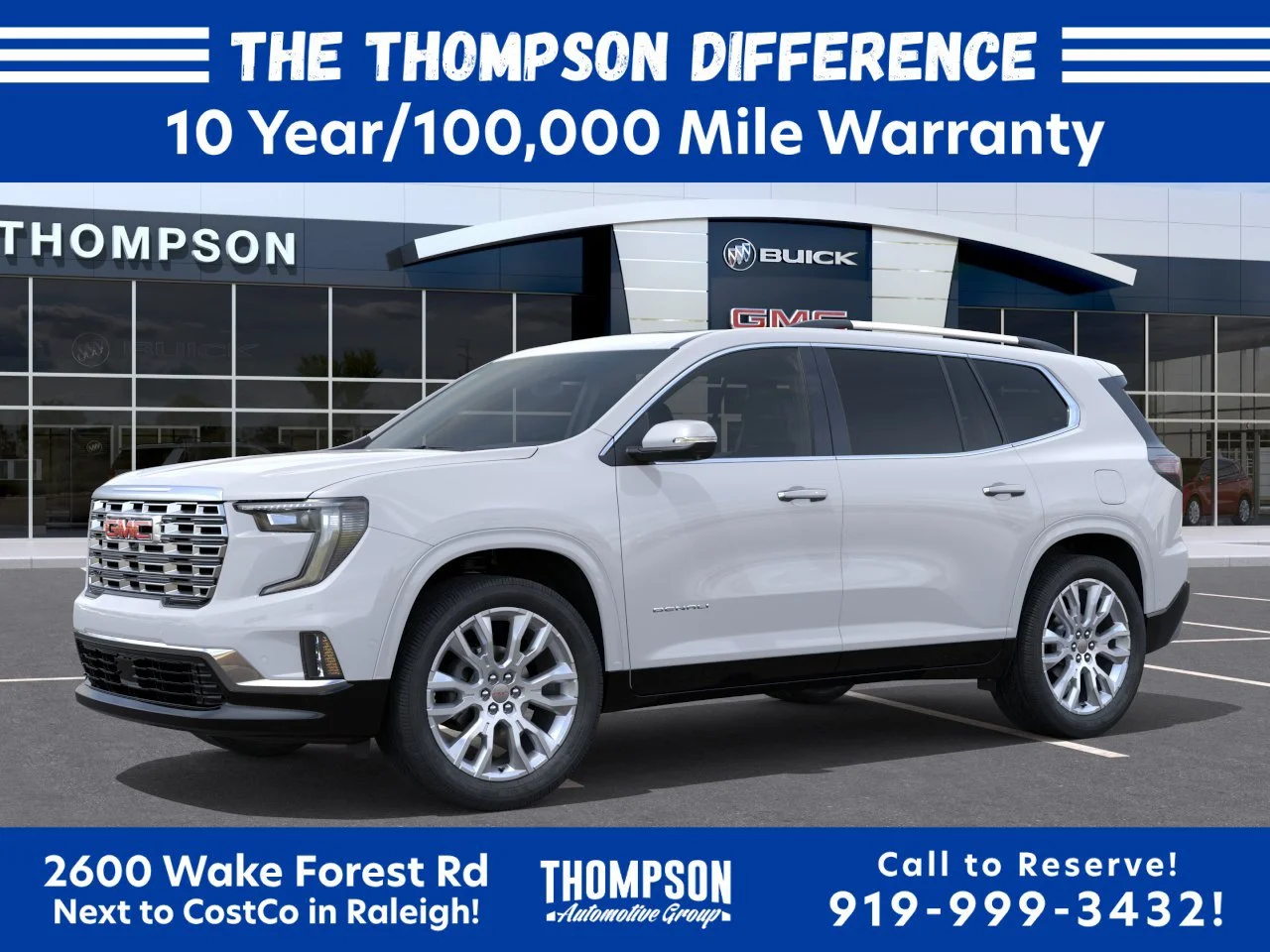 New 2026 Glacier White Tricoat GMC Denali image 3