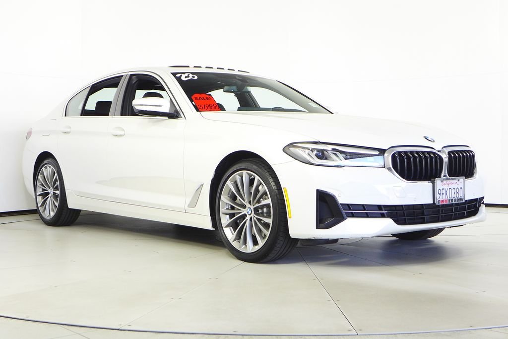 Used 2023 Alpine White BMW 530i image 4
