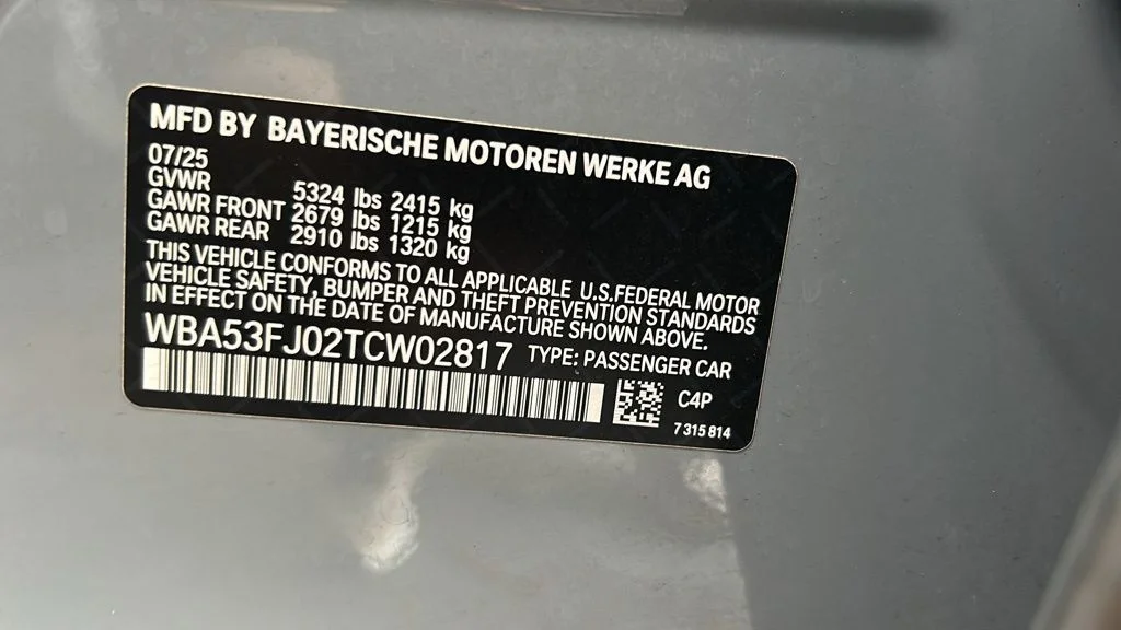 Certified Used 2026 Gray BMW 530i xDrive image 55