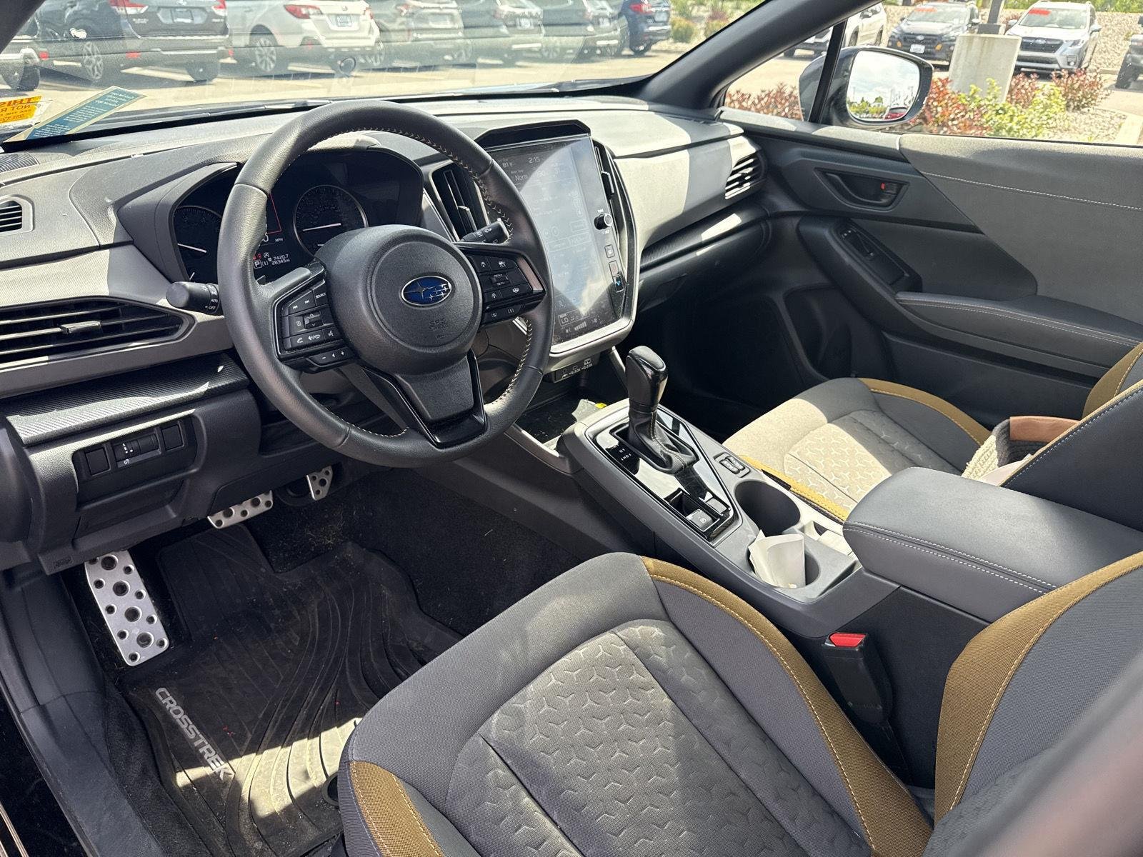 Used 2024 Crystal Black Silica Subaru Sport image 7