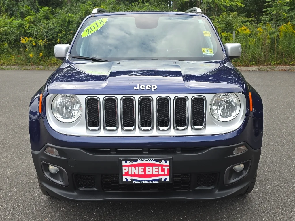 Used 2018 Jetset Blue Jeep Limited image 10