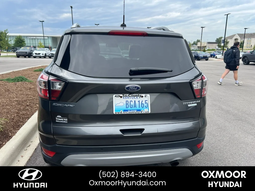 Used 2017 Magnetic Metallic Ford Titanium image 12