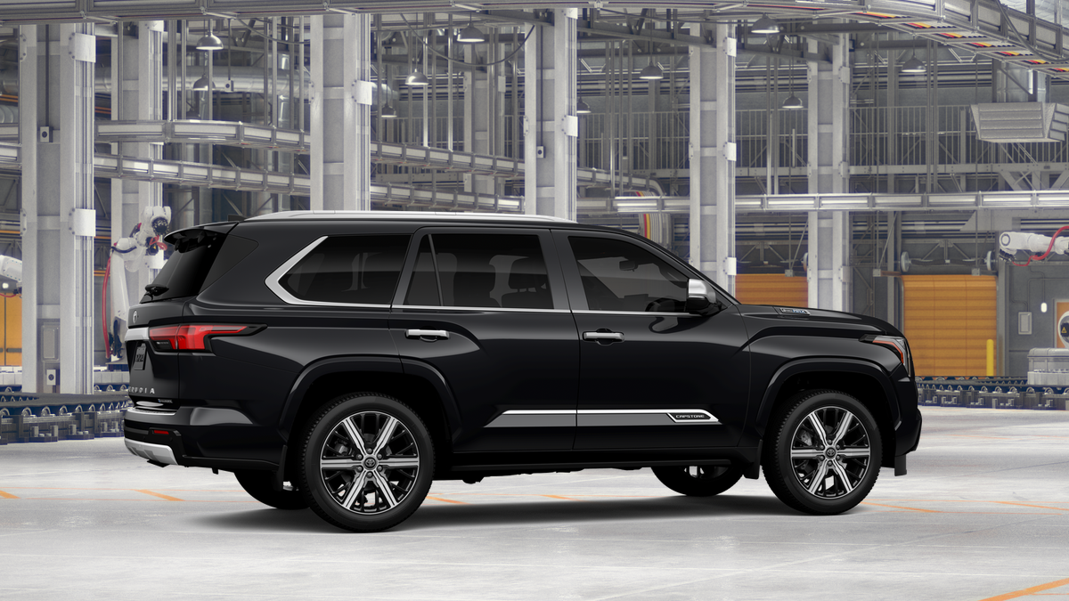 New 2026 Midnight Black Metallic Toyota Capstone image 11