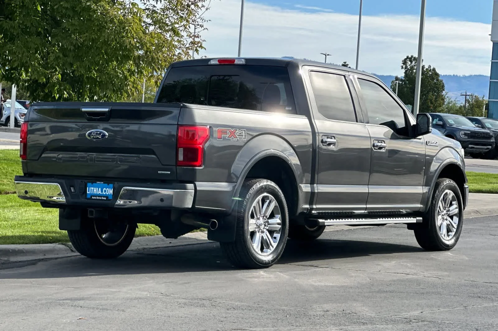 Certified Used 2019 Magnetic Metallic Ford LARIAT image 2