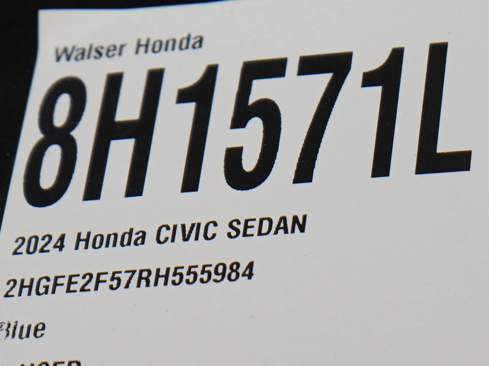 Used 2024 Blue Honda 4D SEDAN 2.0L SPORT AUTO image 31