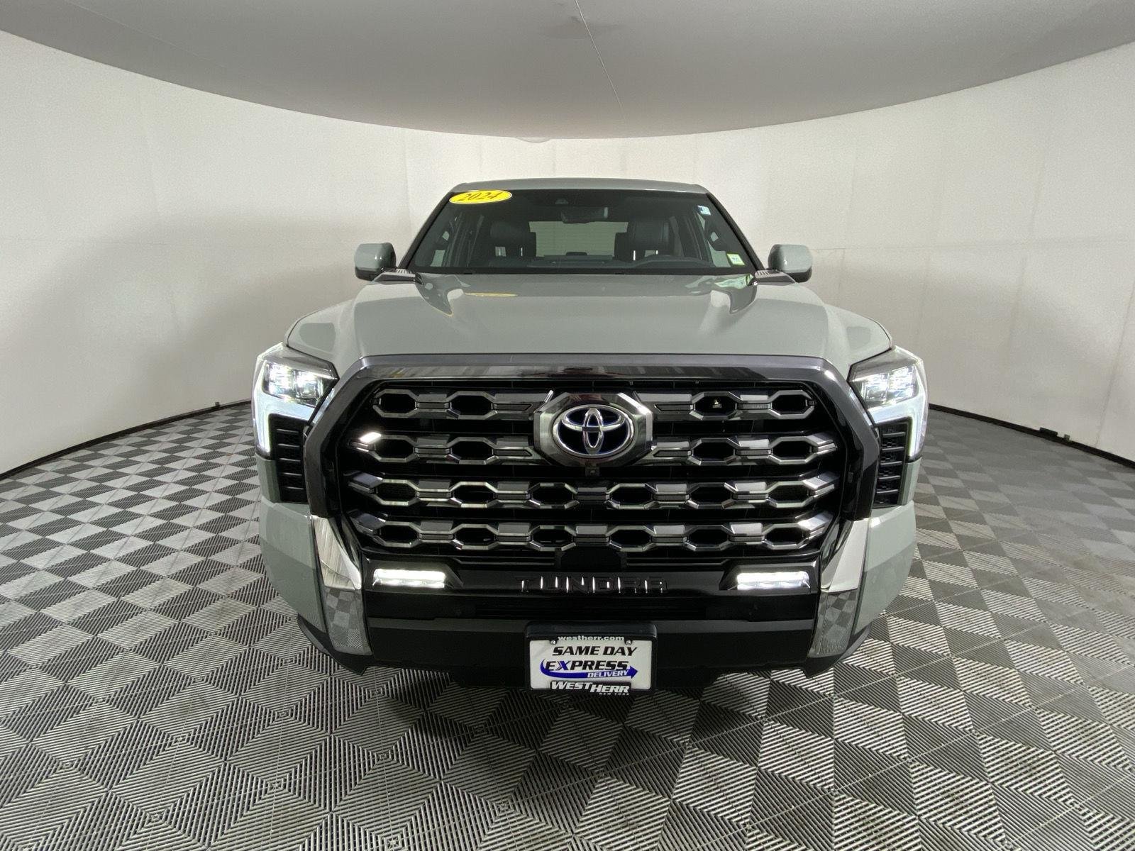 Used 2024 Lunar Rock Toyota Platinum HV image 2
